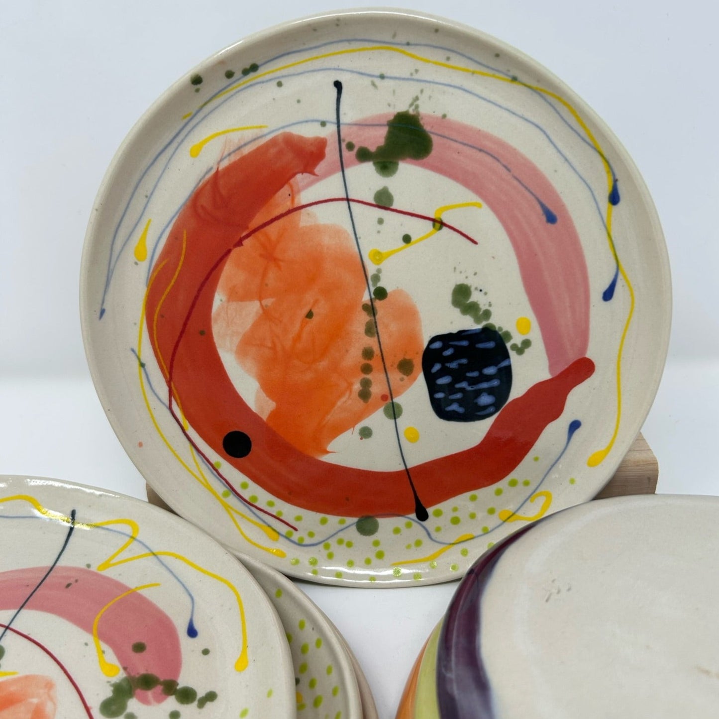 Abstract Dinner Plate
