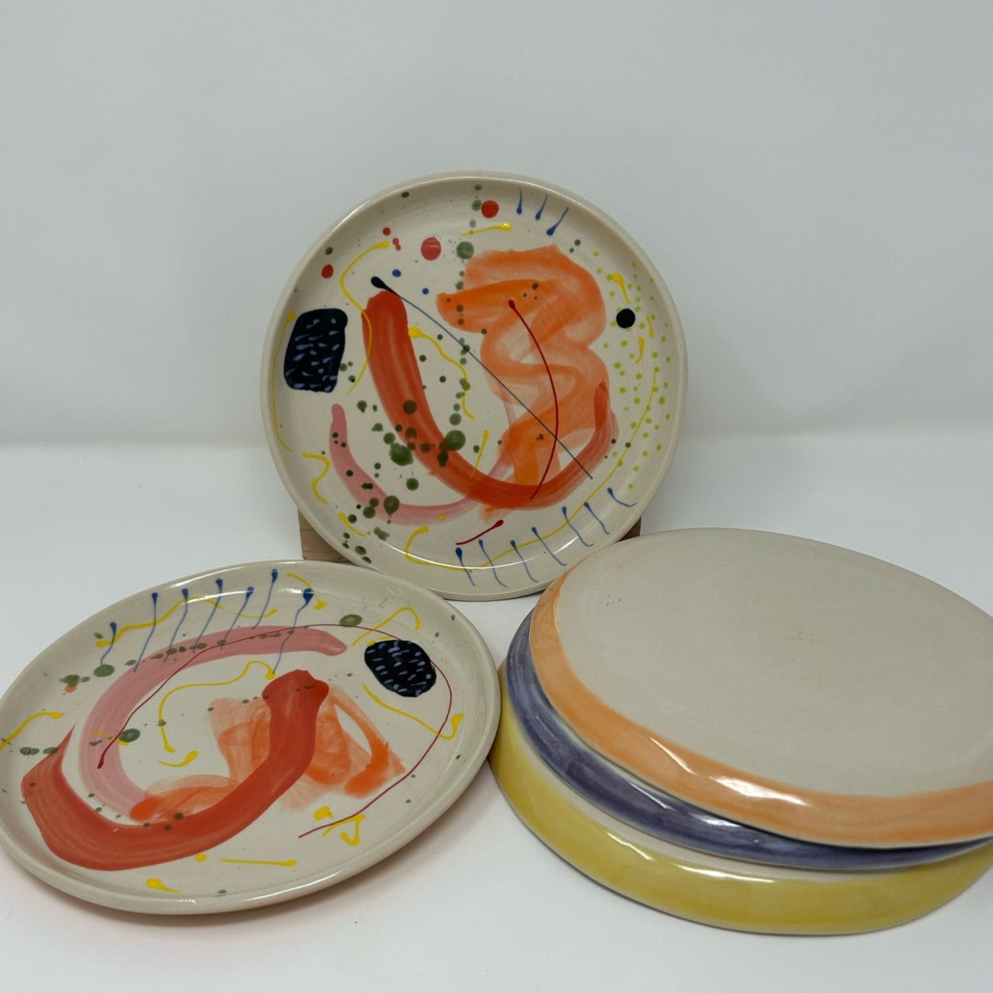 Abstract Dinner Plate